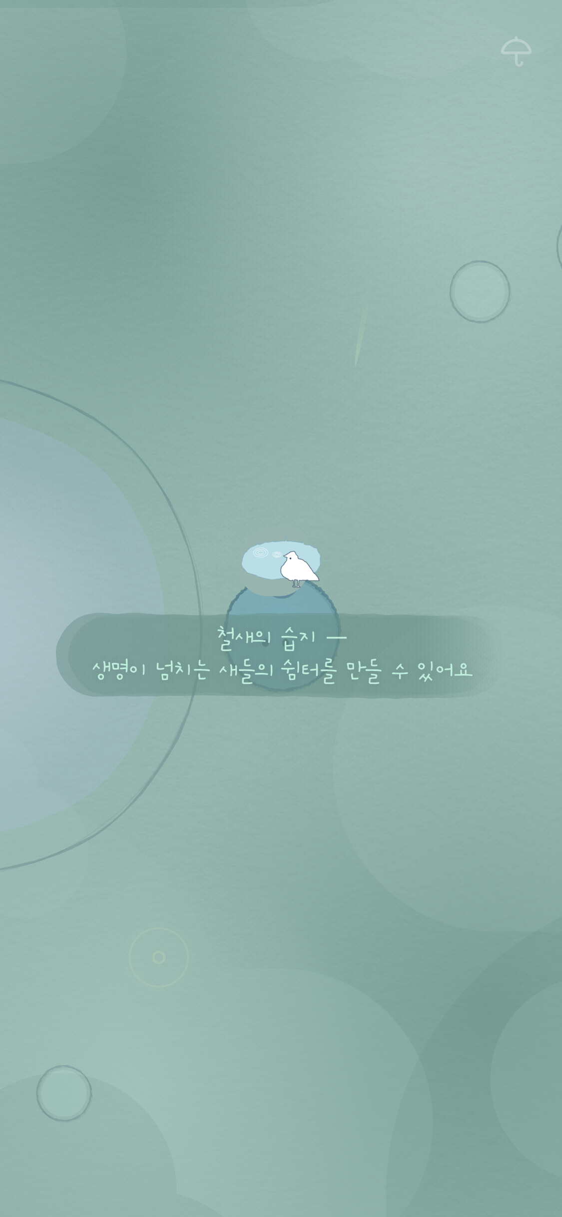 습지 구간을 흘러가는 물방울 — Tiny Cloud 세 번째 여정 구간